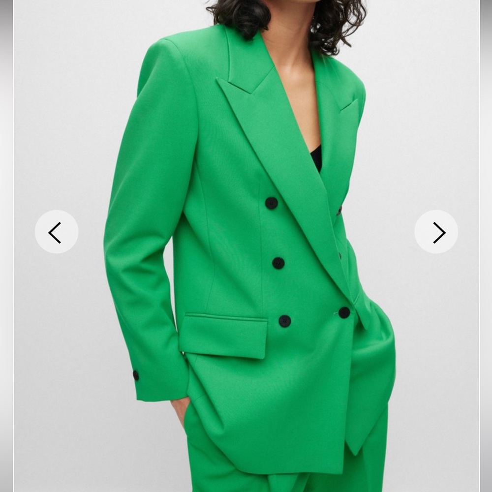 HUGO
RELAXED-FIT JACKET WITH DOUBLE-BREASTED CLOSURE‼️